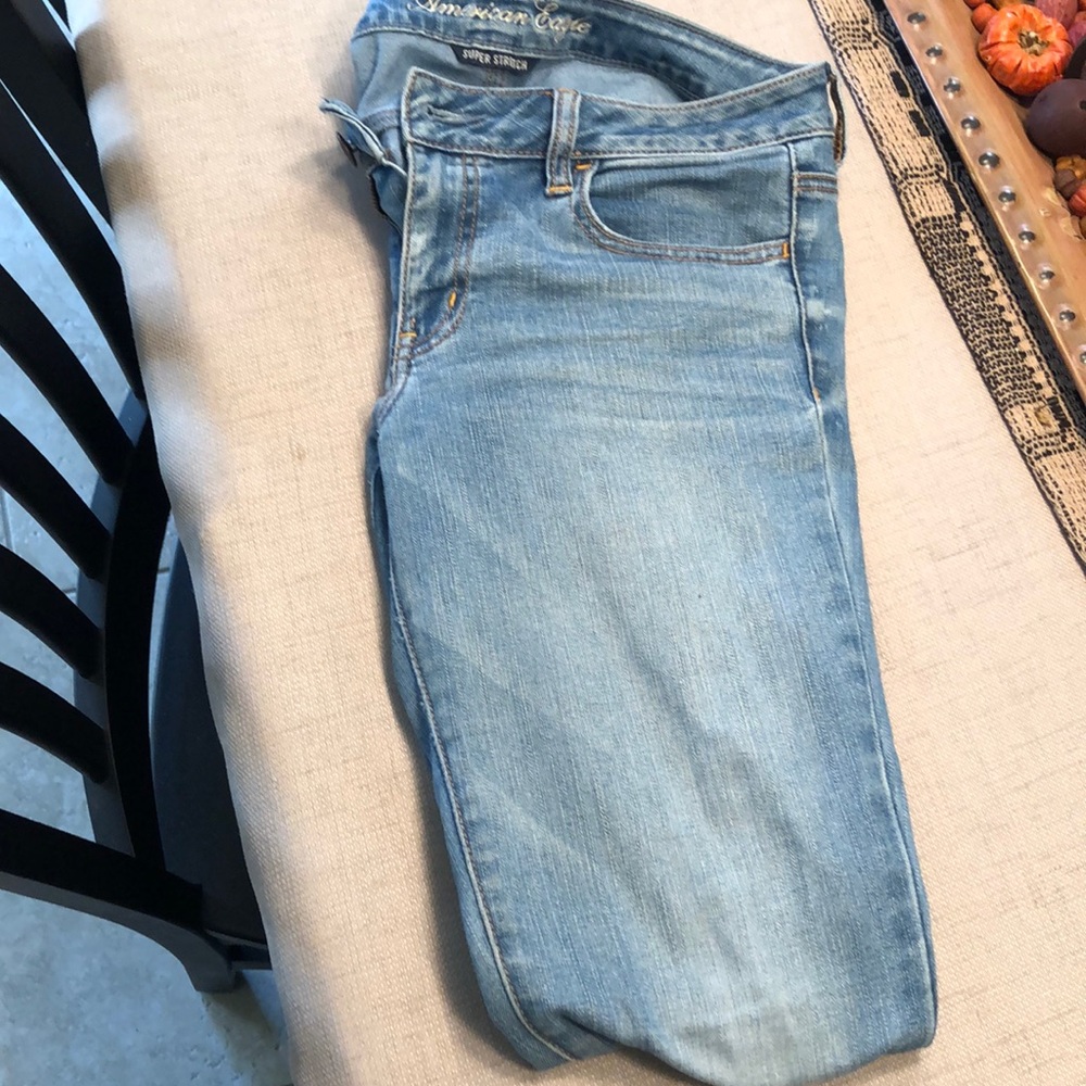 American Eagle super stretched jeggings
